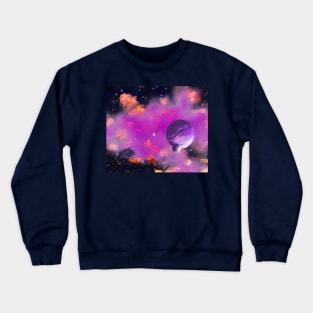 My Space Nebula Crewneck Sweatshirt